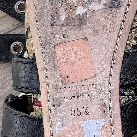 Miu Miu Vintage Ballet Flats - US 5.5 - Picture 4 of 5